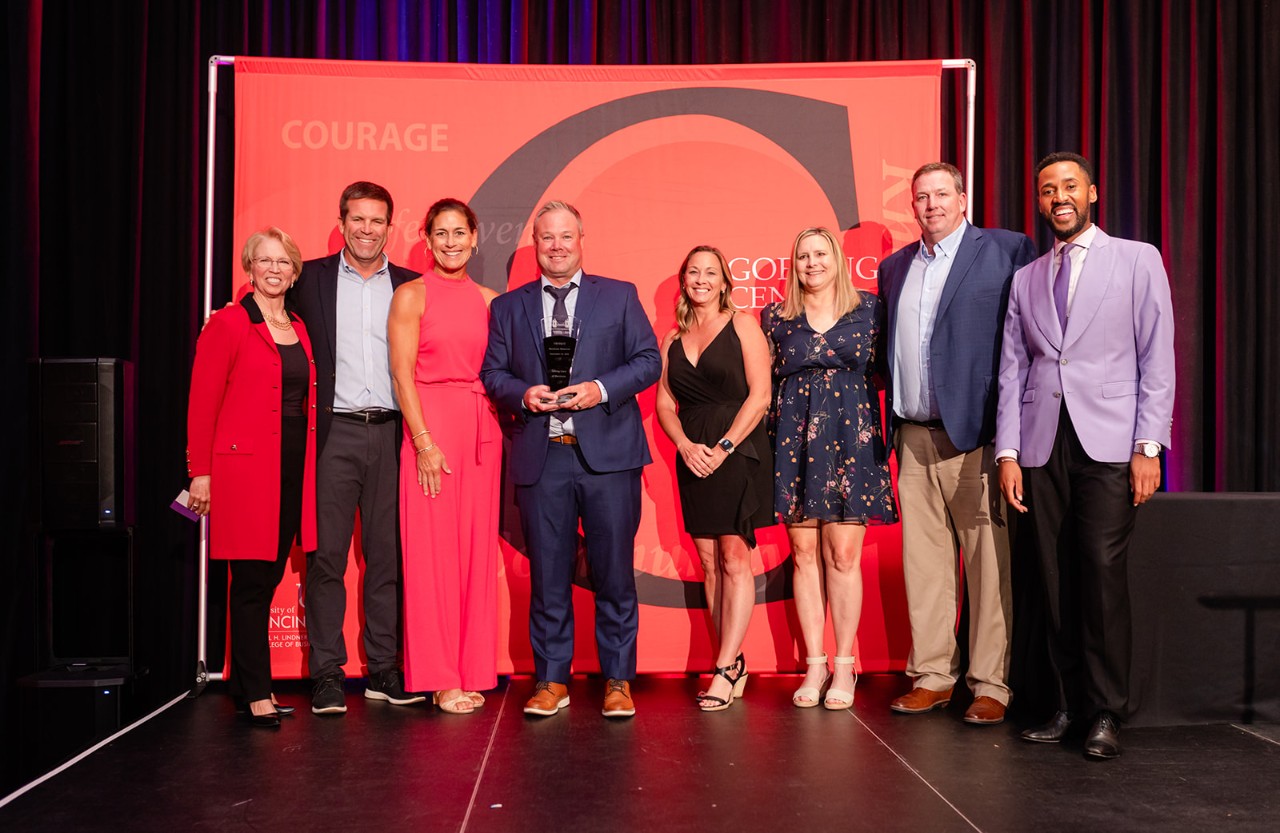 TRIVACO pictured at the 25th Annual Goering Center Awards