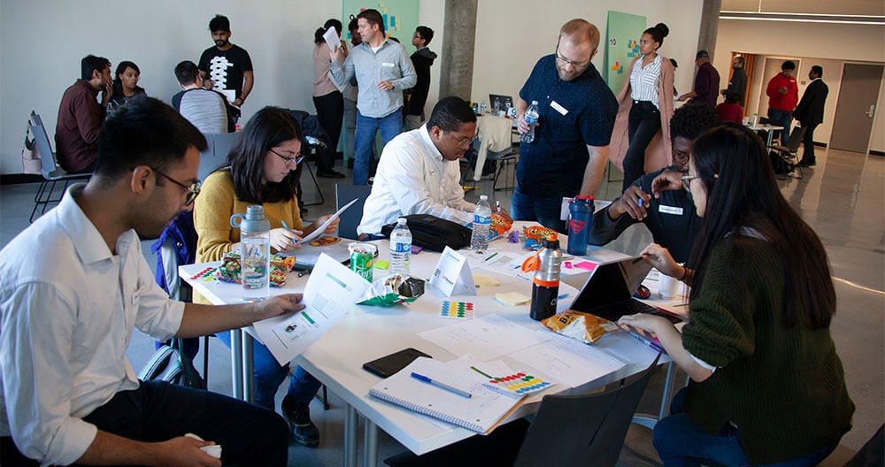 UC students participate in the 2018 Cincinnati Bell Corporate Challenge Innovation Sprint