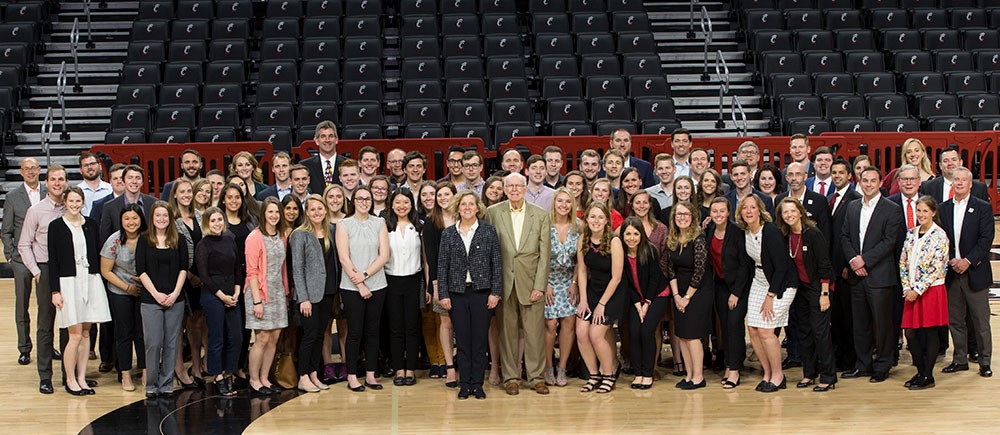 Marianne Lewis at the annual Kolodzik Business Scholars Alumni & Friends event, April 2019.